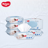 好奇Huggies纯水婴儿专用湿巾80抽6包手口屁屁专用擦去99.9%细菌