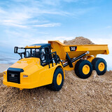 卡特1:24大号无线遥控挖掘机模型可动充电儿童男孩玩具仿真工程车礼物 1：24 遥控矿山车