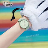迪士尼（Disney）学生手表女款考试专用机械初高中生静音2025款女孩防水生日礼物 北欧绿