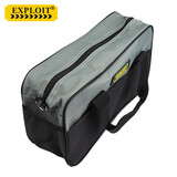 开拓（EXPLOIT）加厚帆布电工工具包结实耐用 12.5寸单层帆布款