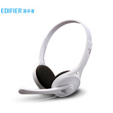 漫步者（EDIFIER） K550 头戴式耳机耳麦 游戏耳机 电脑耳机  办公教育 学习培训 时尚白色