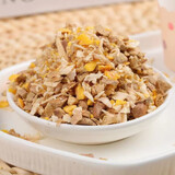 层层乐狗零食冻干猫零食宠物冻干鸡胸肉猫狗粮宠物猫狗冻干零食犬猫通用 冻干鸡肉蛋黄鸡肝混合碎袋装500g