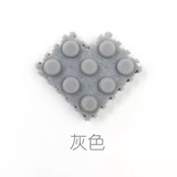 KEPIN散装积木零件散装散件小颗粒微型拼插积木儿童节女孩创意拼装玩具 灰色-400颗粒注意：无说明书