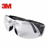 3M 护目镜 SF300系列 透明款防风沙防尘 防冲击 男女骑行 劳保防护眼镜 SF301AF