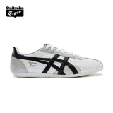 Onitsuka Tiger鬼塚虎男鞋 慢跑鞋透气轻便男女款运动休闲鞋RUNSPARK D201L 白色/黑色（1183B480-105） 37.5