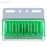 6D货车半挂车边灯大货车lLED边灯汽车侧灯24v腰灯强光防水超亮照 5D升级款(超亮型)24V绿色