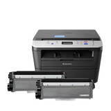 联想（Lenovo）睿智M7605D 黑白激光自动双面打印多功能一体机+2支原装大容量墨粉 实惠套装