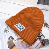 慕衣宾士日系毛线帽子男韩版保暖冷帽秋冬季情侣针织帽女帽子男冬女学生潮