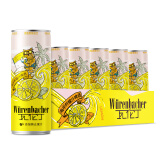 瓦伦丁（Wurenbacher）海岸柠檬汁果啤啤酒330ml*20听 德国原装进口
