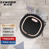 科沃施  (KEWOSHI)智能扫地机器人扫拖一体全自动吸尘器家用拖地洗拖一体自动充电小家电礼品 【黑色】二电机智能扫地机