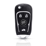 炫咔仕适用别克凯越钥匙壳08091013款15款凯越汽车遥控器改装折叠钥匙壳 凯越3键改装壳