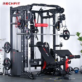 睿致（RECHFIT）A7龙门架综合训练器史密斯机健身器材套装多功能深蹲卧推杠铃架