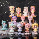 玩控 12星座盲盒儿童手办摆件玩具女孩生日礼物创意娃娃桌面摆件潮玩 十二星座奇缘盲盒【单个装】