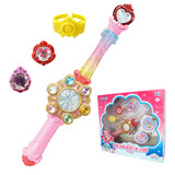 千千趣 巴啦啦小魔仙魔法棒玩具套装女孩变身器吧拉拉飞越彩灵堡海萤堡 凌海昕彩虹魔法棒高端版581703