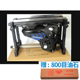 迈悦高大道速滑冰鞋磨刀架磨速滑冰刀支架黑龙飞航雪豹通用多功能磨刀架 大刀架+磨刀油石/伴威或热度等刀管是塑料的不限鞋码 如何安装及安装顺序看主图视频