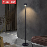 羽普 羽普北欧客厅极简ins风落地灯主卧室床头氛围LED立式沙发灯P08 18W-智能调光调色带遥控【P08】