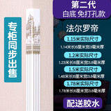 法意家居亚克力透明护角条护墙角保护条简欧儿童防撞条阳角条包角封边装饰 法尔罗帝(免打孔) 1.76米