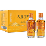 天池良源小参酒天池良源小瓶装吉林长白山人参抚松特产 42度 165mL 12瓶