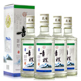 昆仑泉青海特产青稞酒互助昆仑泉清香型国产白酒 48度 460mL 4瓶 460mL4瓶