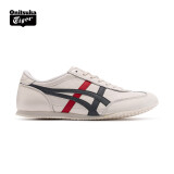 Onitsuka Tiger鬼塚虎男女鞋运动休闲鞋时尚百搭小白鞋MACHU RACER 1183B770 米色 42.5