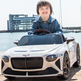 贝瑞佳（BeRica）儿童电动车四轮汽车宾利授权遥控男女小孩玩具车可坐人宝宝礼物