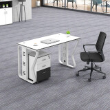 晨伊（CHENYI） 办公家具办公桌椅组合现代简约职员办公桌屏风工位卡座 单人位（不含柜椅）