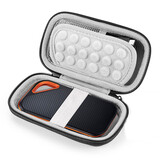 西部数据（WD）WD西部数据固态移动硬盘包My Passport随行SSD版包 收纳包保护套防震硬壳防摔盒 闪迪E81 E30 E60 E61专用硬壳包