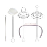 贝亲奶瓶配件套装 适用于贝亲3代奶瓶 （非贝亲品牌介意勿拍）京仓 5件套-适合3代奶瓶