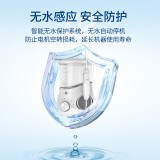 博皓(prooral) 博皓5102家用便携冲牙器洗牙器台式水牙线洁牙器一键调压牙齿清洁器口腔冲洗器 象牙白标准款(推荐)