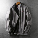 铺路鹰挪威功能性户外防寒有大码秋冬男士保暖摇粒绒抓绒衣夹克 灰色 M（150-170斤左右）