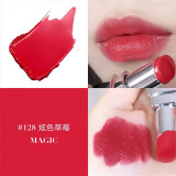 香奈儿（Chanel）可可小姐炫色口红coco bloom银黑细管唇膏圣诞节情人礼物送女朋友 128#炫色草莓