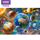 VOX福思成人拼图1000片 宇宙太阳系成年玩具拼图儿童玩具VE1000-23