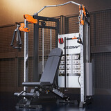 创思维 【入户安装】小飞鸟龙门架商用健身房多功能力量综合训练器械 小飞鸟龙门架+哑铃凳