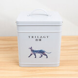 梦吉（MONGE）猫粮 意大利进口全价成年猫主粮 营养均衡助力健康体态室内 奇境储粮桶（3L容量）