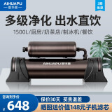 爱华普 厨房净水器家用直饮超滤中央净水机不锈钢 自来水过滤器 1500L/h【单机版】不含配件