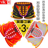 Victor Keith英国卫裤保健男士内裤男磁能量莫代尔平角裤套装三条装 灰色3条 3条 3XL （155斤到170斤左右）