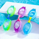 英发（YINGFA） 泳镜 新款男孩女孩游泳镜 高清防水防雾 大框一体儿童游泳眼镜 J720AF-02紫色