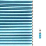 灿若锦（CRJ）内开窗窗帘百叶窗免打孔安装卫生间厨房阳台卧室遮光防水蜂巢帘 全遮光610蓝色 免打孔安装 平米