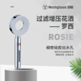 西屋（Westinghouse） 花洒喷头洗澡卫浴淋浴器家用浴室热水器喷头花洒软管套装 WNF46过滤增压单头 星夜