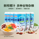 南国 椰奶清补凉280g*6罐 整箱送礼 海南特产代餐椰子汁饮料