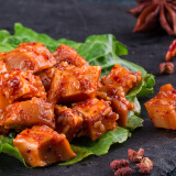 百草味牛板筋麻辣味125g 即食熟食卤味 速食烧烤肉类休闲零食 独立包装