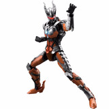 万代（BANDAI） Figure-rise 奥特曼 拼装模型玩具 15cm FR 钢铁黑暗赛罗ACTION