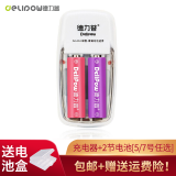 德力普（Delipow）充电电池 5号7号电池 充电器电池套装【5号7号可选】
