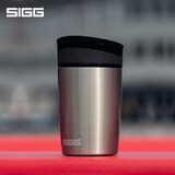 希格（SIGG）随手咖啡杯保温杯水杯子男女商务办公茶杯便携车载杯高档 原色270ml