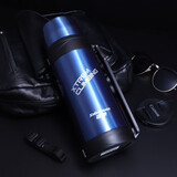 雄泰（XiongTai） 雄泰保温杯男女水杯子大容量商务户外保冷瓶车载旅行壶1200ml 蓝色1200ml