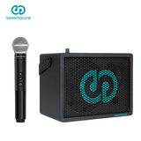 森然思音达F6便携街头弹唱电吉他网红直播户外音响音箱KTV唱歌手机通用内置声卡无线麦克风话筒全套