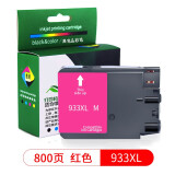 星朋适用HP932XL 933墨盒惠普打印机Officejet 7510 7110 7610 7612 红色墨盒