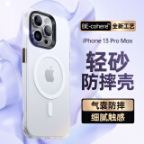 邦克仕(Benks)适用苹果13 Pro Max手机保护壳 iPhone13promax防摔磁吸壳 耐磨男女通用款保护套不沾指纹 白