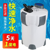 森森（SUNSUN）鱼缸过滤器外置水族箱过滤桶 HW302+1kg滤材(适合0.6-1米的鱼缸)