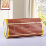 京弗 麻将空心枕竹枕竹藤枕头家用空心枕夏天麻将凉枕头汗蒸房专用枕 舒适 单只 吉祥如意枕  35*15*8